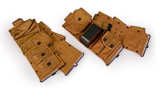 WWI U.S. Automatic Rifle Team Ammunition Belts