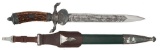 Reichsbund Deutsche Jagerschaft (German Hunting Society) Dagger