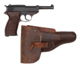 **Nazi-Marked Walther P.38 Pistol with Holster