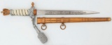 WWII German Kriegsmarine Officer's Dagger by Alcoso