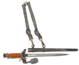 WWII German Model 1935 Army Officer's Dagger by Eickhorn