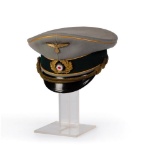 WWII German Private Purchase General's Visor Cap