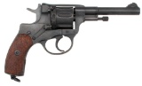 **Soviet Russian Tula M95 Nagant Revolver