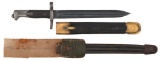 Lot of Italian Bayonets and Scabbards