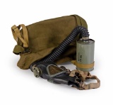 WWII American M3-10A1-6 Lightweight Gas Mask with Bag