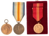 Lot of Three World War Victory Medals