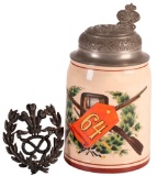 German Commemorative Beer Mug