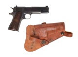 **Colt Model 1911 Pistol with U.S. WW II Shoulder Holster