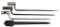 Lot of Three 18th Century American Bayonets
