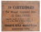 Scarce Original Box .52 Caliber Linen Sharps Cartridges