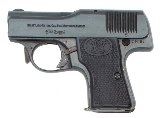 **Rare Walther Model 1 Pocket Semi-Automatic Pistol