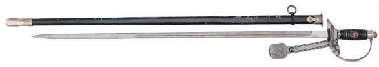 German WWII Model 1936 SS officer Sword With Portepee