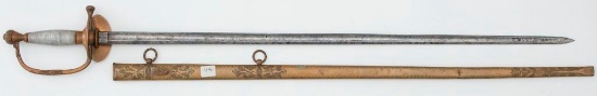 Rare U.S. Model 1840 Foot Officer's Sword