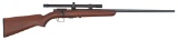 **Winchester Model 69 Rifle With Original Factory Mounted Scope
