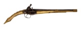 Brass Stock Balkan Miquelet Pistol Circa 1825