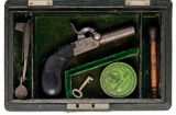 Cased Belgian Pocket Pistol