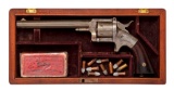 Rare Cased L.W. Pond Belt Revolver