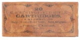 Original Box of Frankford Arsenal .45-70 Cartridges