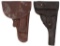 Lot of Two Swedish Military Browning Holsters