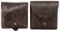 Pair of European Pistol Magazine Pouches
