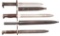 Lot of Three Bayonets