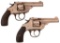 Lot of Two, Iver Johnson Revolver, And US Revolver.
