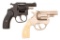 Vintage Uniwerk Volcanic 22 Type G Blank Gun Pistol & RTS Revolver Blank Gun