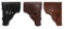 Lot of Three Makarov Pistol Military Leather Holsters