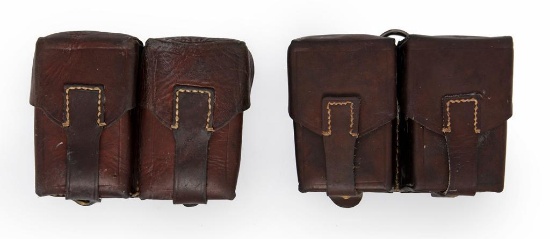 Lot Of Four Yugoslavia 8MM Ammo Pouches
