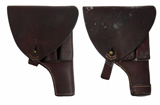 Lot Of Two Swedish 1907 Browning Military Holsters