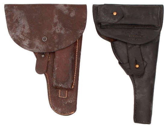 Lot of Two Swedish Military Browning Holsters