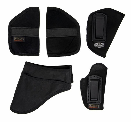 Lot of Five Inside the Belt Holsters and One Shoulder Holster for S&W Model 36