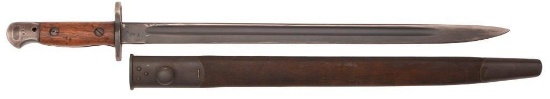 Model 1917 Remington Bayonet With Scabbard