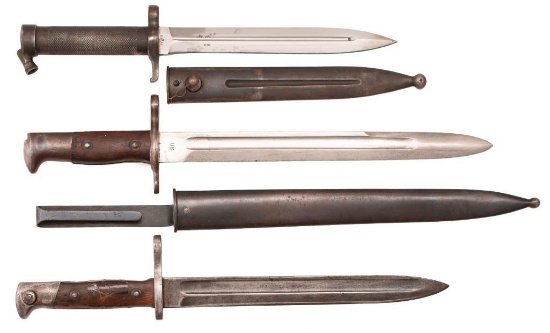 Lot of Three Bayonets