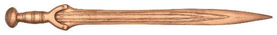 Contemporary Bronze Sword by Del Tin