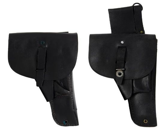 Lot of Two French Military Pistol Holsters