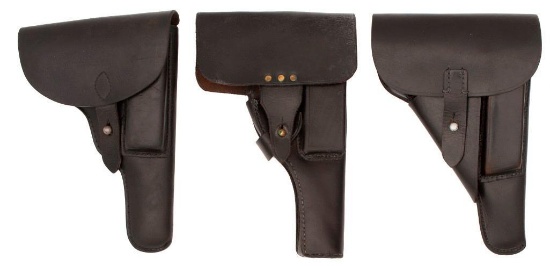 Lot of Three European Military Holsters