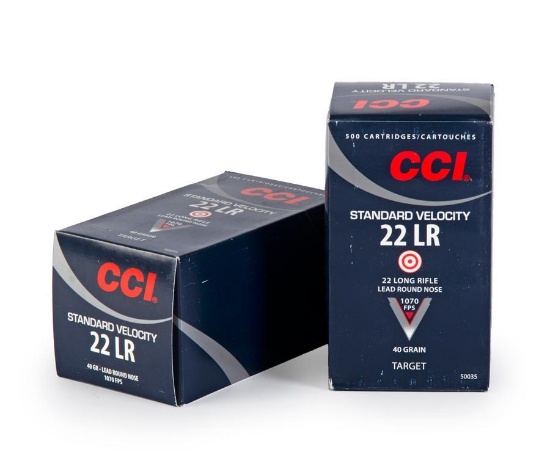 1000 Rounds of CCI.22 Long Rifle by CCI 1000 Ammunition