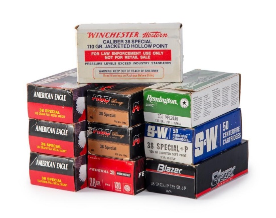 500 Rounds of .38 Spl/.357 Ammunition