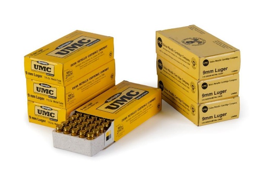 350 Rounds of Remington 9mm Luger Ammunition
