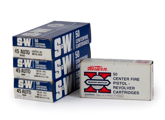 200 Rounds of .45 Auto Ammunition