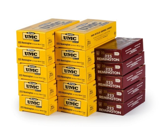 300 Rounds of .223 Remington Ammunition