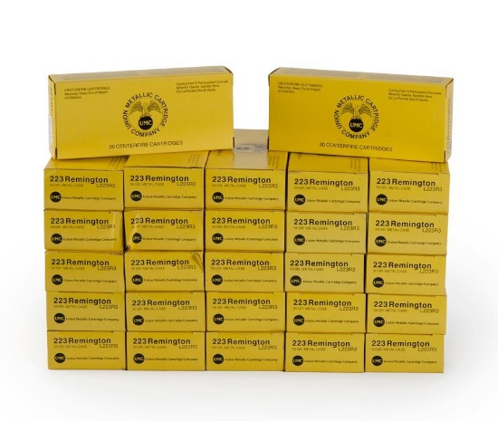 540 Rounds of .223 Remington Ammunition