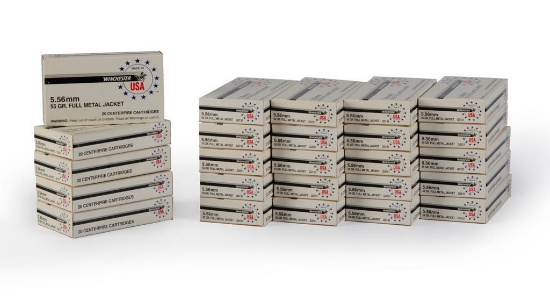 500 Rounds of 5.56mm Ammunition