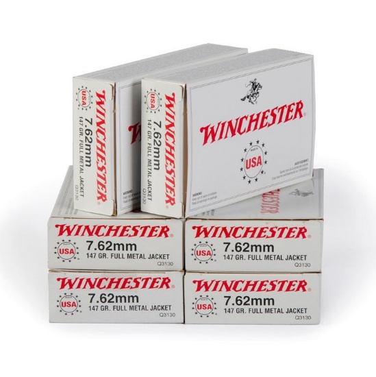 120 Rounds of 7.62x51mm Ammunition