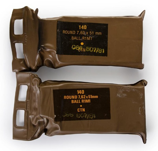 280 Rounds of 7.62 x 51MM Ball Ammunition
