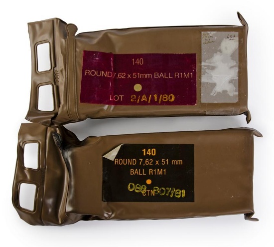 280 Rounds of 7.62 x 51MM Ball R1M1 Ammunition