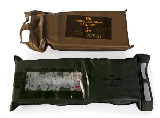 340 Rounds of 7.62 x 51mm Ball R1M1 Ammunition