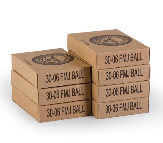 140 Rounds of Lake City Ordnance .30-06 Ammunition