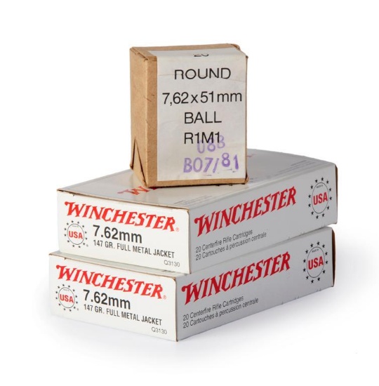 60 Rounds of 7.62 NATO Ammunition